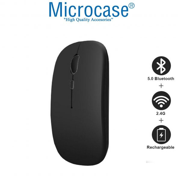 Microcase iPad Pro 12.9 2021 5.Nesil Bluetooth Klavye+Mouse+TR Sticker AL2691 - 4