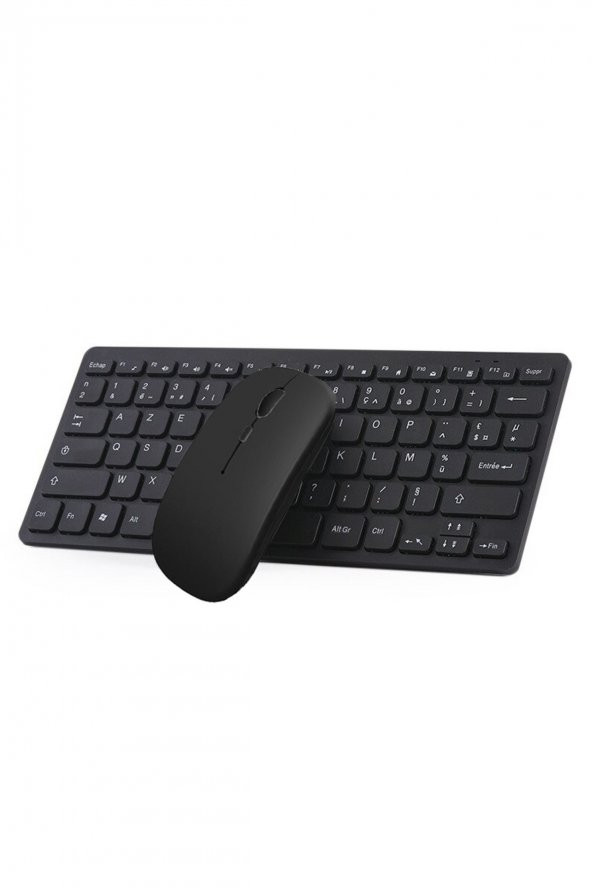Huawei Matepad 10.4 BAH3-W09 Bluetooth Klavye (TR Sticker) + Bluetooth Mouse +Tablet Standı AL2764 - 2