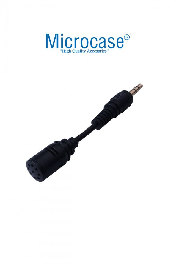 Microcase 3.5 mm 3 Boğum Mini Telefon Notebook Laptop Mikrofon - AL2660 - 5