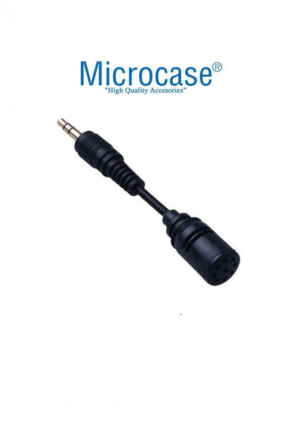 Microcase 3.5 mm 3 Boğum Mini Telefon Notebook Laptop Mikrofon - AL2660 - 7
