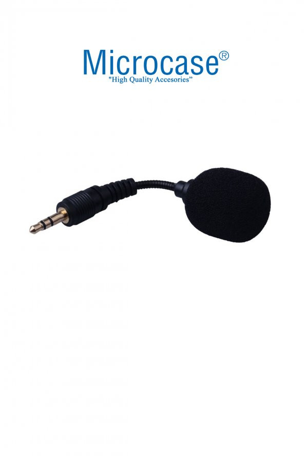 Microcase 3.5 mm 3 Boğum Mini Telefon Notebook Laptop Mikrofon - AL2660 - 8