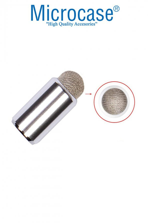 Microcase Apple Pencil için 2in1 Şarj kapağı ve Dokunmatik kalem - Metal Gövde Nano Uç - AL2541 - Resim 5