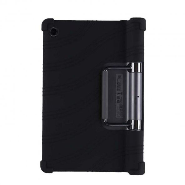 Microcase Lenovo Yoga Tab 11 YT-J706F 11 inch Silikon Kılıf - Siyah - 1