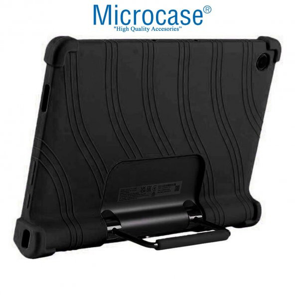 Microcase Lenovo Yoga Tab 11 YT-J706F 11 inch Silikon Kılıf - Siyah - 3