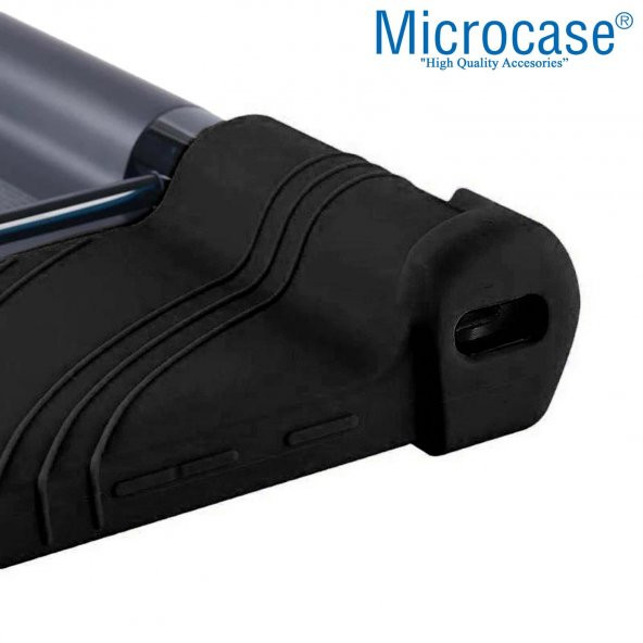 Microcase Lenovo Yoga Tab 11 YT-J706F 11 inch Silikon Kılıf - Siyah - 7