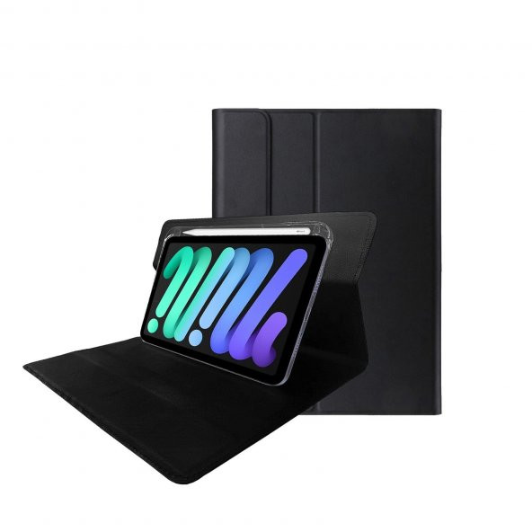 Microcase iPad Mini 6.Nesil 8.3 inch Sleeve Serisi Kalem Koymalı Standlı Kılıf - SL2