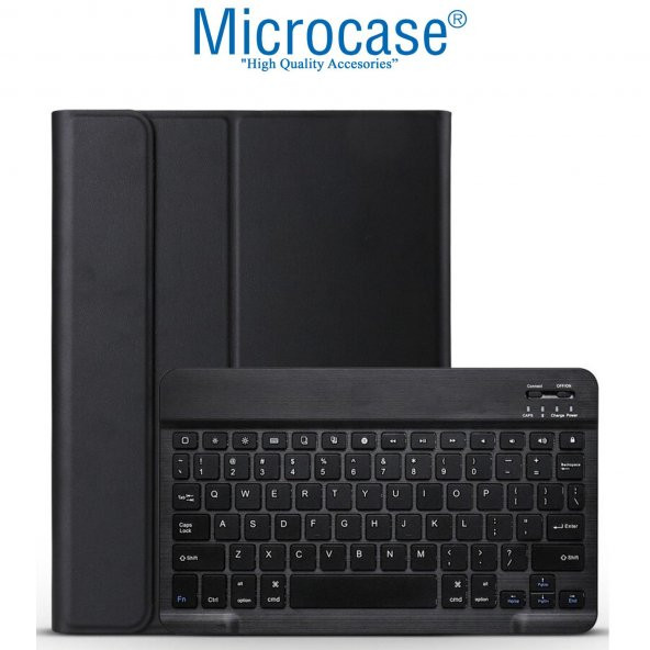Microcase Huawei Mediapad T3 10 9.6 inç Bluetooth Klavyeli Kılıf - BKK4 - 8