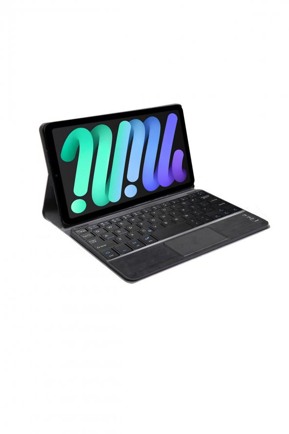 Microcase iPad Mini 6.Nesil 2021 8.3 inch Bluetooth Touchpad Klavye + Standlı Kılıf - BKK5