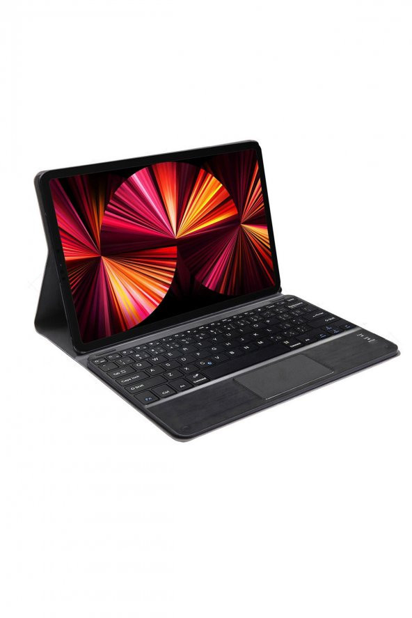 Microcase iPad Pro 11 2021 Bluetooth Touchpad Klavye + Standlı Kılıf - BKK5