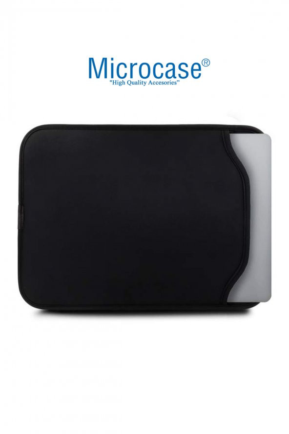 Microcase Asus Zenbook 13.3 için Neopren İnce Sleeve Kılıf - AL2652 Siyah - 2