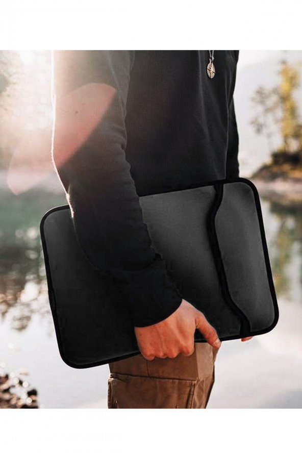 Microcase Asus Zenbook 13.3 için Neopren İnce Sleeve Kılıf - AL2652 Siyah - 4