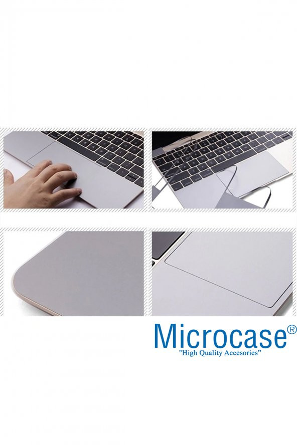 Microcase Macbook Pro 13 Touch Bar ID 2020 A2251 A2289 Easy Stylec Koruma Sticker Folyo Film - 3