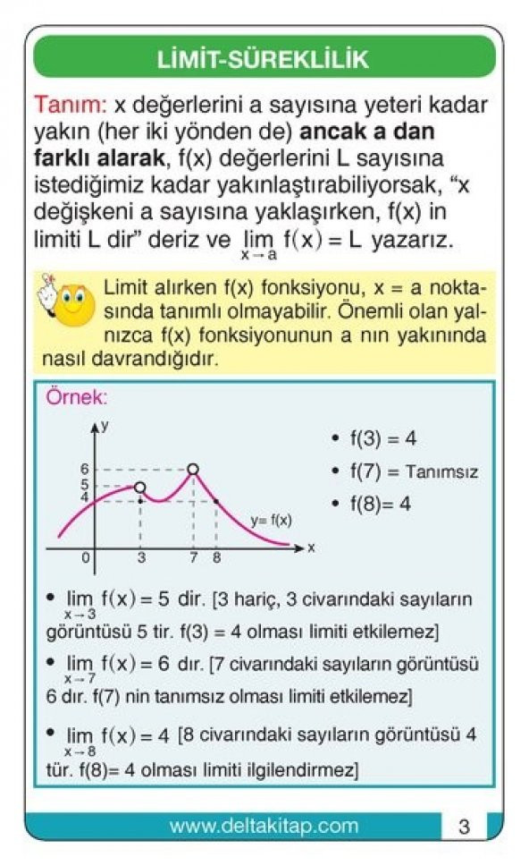 AYT Matematik Kartları Delta Kültür Yayınevi - 5