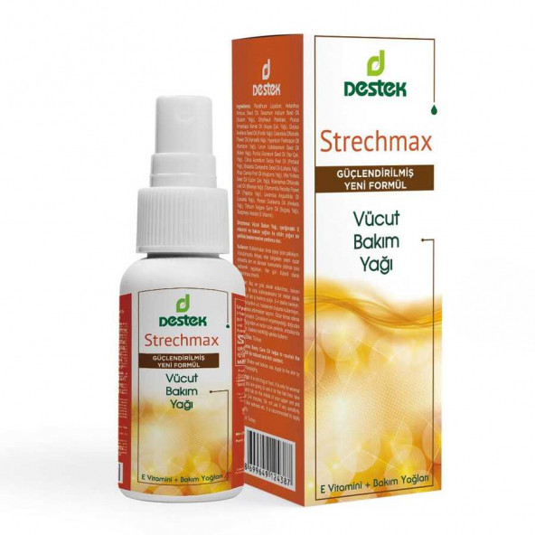 Strechmax Vücut Bakım Yağı 150 ml