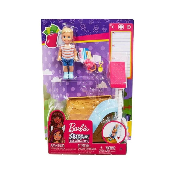 Barbie Bebek Bakıcılığı Temalı Oyun Seti (Karışık Model 1 Adet) - Resim 2