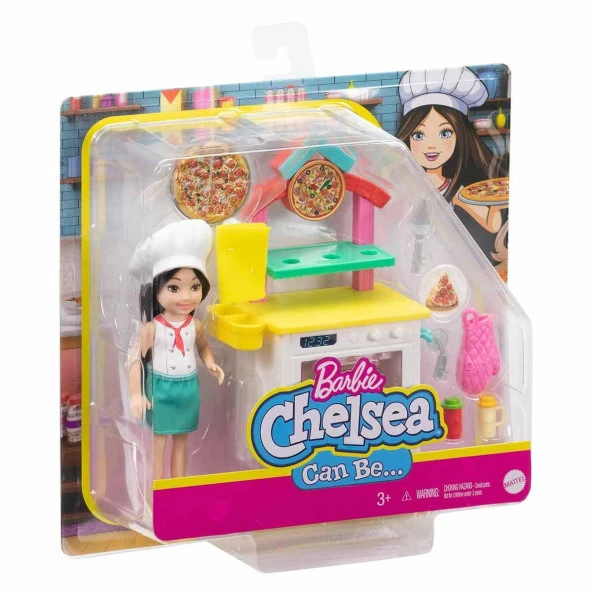 Barbie Chelsea Meslekleri Öğreniyor Bebek Ve Oyun Setleri Serisi (Karışık Model 1 Adet)