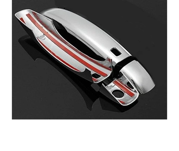 Audi A4 Krom Kapı Kolu 2 kapı 2007 Üzeri P. Çelik (Sensörlü) - Resim 2