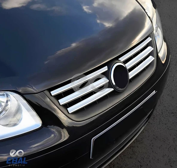 VW Caddy LIFE Krom Ön Panjur 6 prç. 2007-2010 Arası P.Çelik - Resim 4