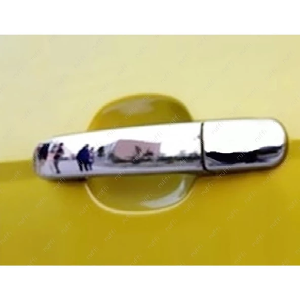 Ford Focus Krom Kapı Kolu 2 Kapı 2005-2018 Arası Paslanmaz Çelik - Resim 4