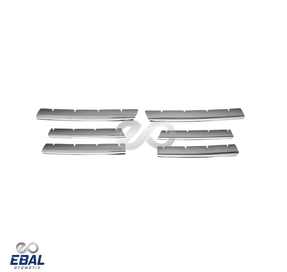 VW Caddy LIFE Krom Ön Panjur 6 prç. 2007-2010 Arası P.Çelik - Resim 3