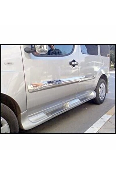 Fiat Doblo Krom Yan Kapı Çıtası  4 Kapı 2006-2010 P. Çelik(GENİŞ) ürün görseli 1