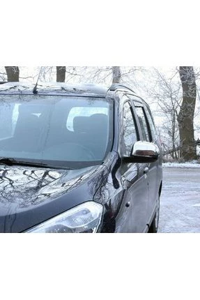 Dacia Lodgy Krom Ayna Kapağı 2 Parça Paslanmaz Çelik 2012 Üzeri - Resim 4