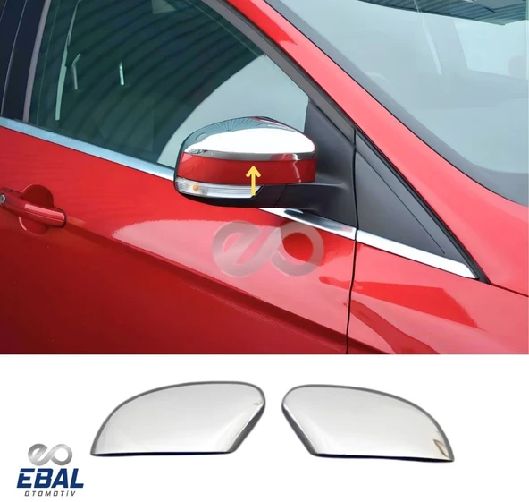 Ford Focus Krom Ayna Kapağı 2 prç. 2008-2018 arası P. Çelik ürün görseli