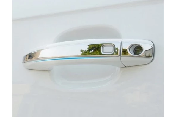 Audi Q3 Krom Kapı Kolu 4 Kapı 2011-2018 SENSÖRLÜ  P.ÇELİK - Resim 3