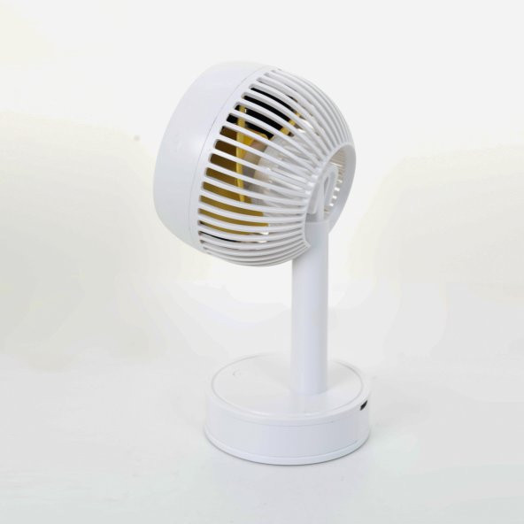 Winex Mini Taşınabilir Portatif Fan 3 Kademeli Vantilatör Beyaz - 2
