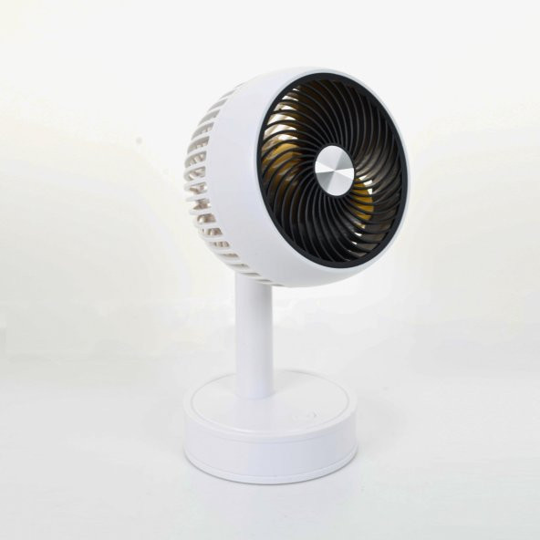Winex Mini Taşınabilir Portatif Fan 3 Kademeli Vantilatör Beyaz - 3