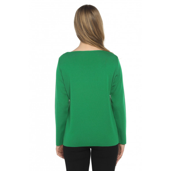 Solo Farklı El İşçliği Triko Kadın Kazak A19A049-1 - 2