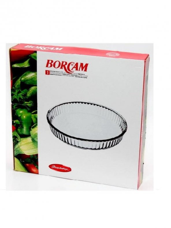 Paşabahçe 59014 Yuvarlak Borcam Fırın Kabı 31,9 cm 2950 cc  - 4