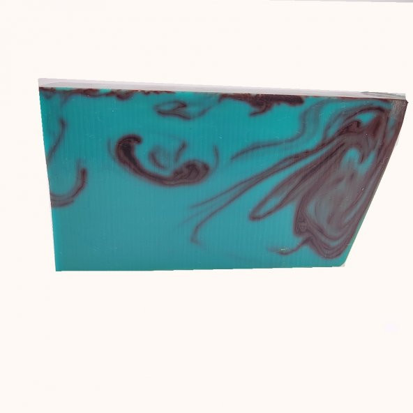 Turkuaz Kahve Renk Katalin  Hammadde - 2