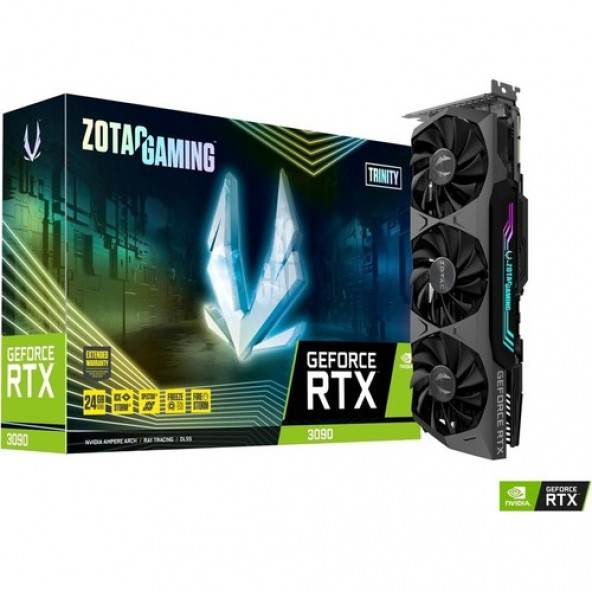 Zotac GeForce RTX3090 24GB 384Bit GDDR6X (3XDP+HDMI) PCI-Express x16 Ekran Kartı ZT-A30900j-10P