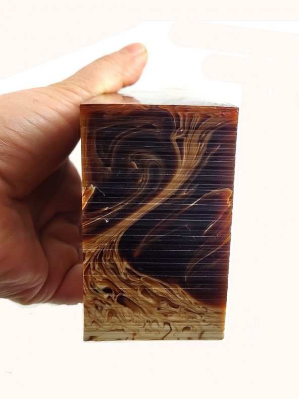 Çekoslavak Renk Sıkma Kehribar Tesbih Hammaddesi - Resim 2