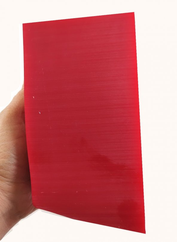 Kırmızı Renk Yeni Zar Tesbih Hammaddesi - Resim 2