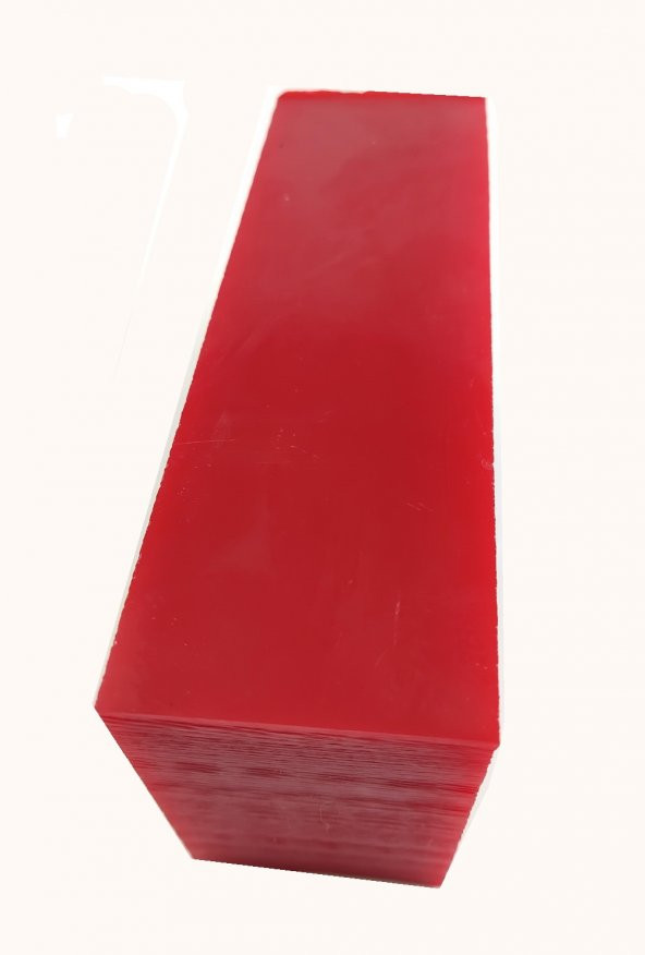 Kırmızı Renk Yeni Zar Tesbih Hammaddesi - Resim 3