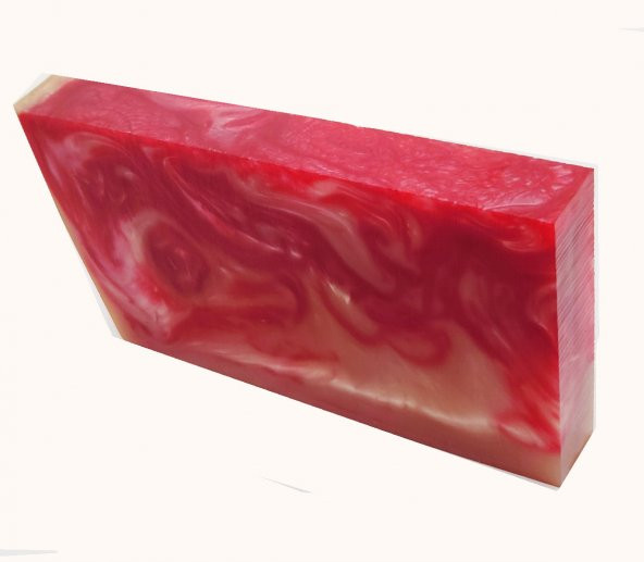 Sarı Kırmızı Sedefli Katalin Tesbih  Hammaddesi 300 gr. - 3