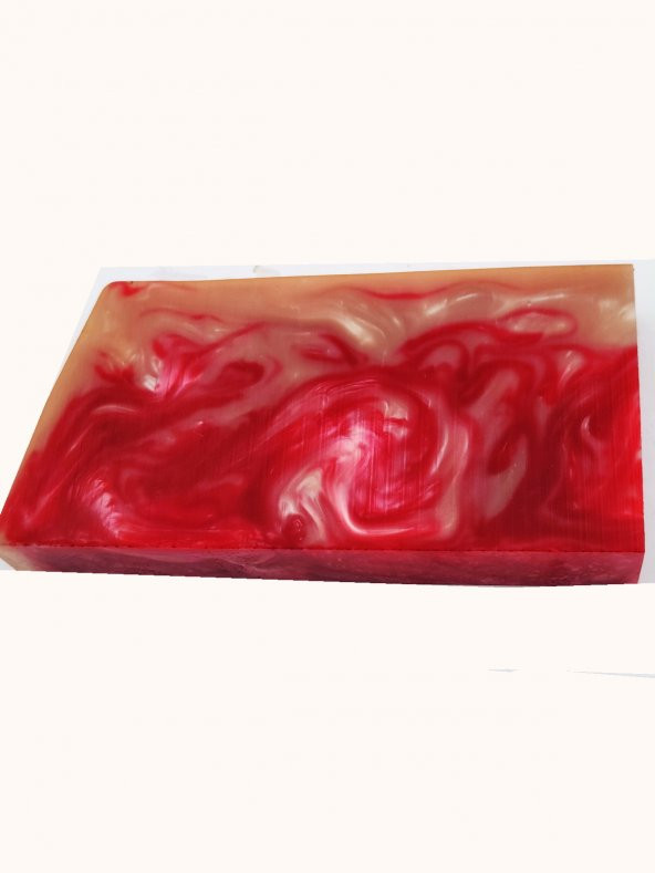 Sarı Kırmızı Sedefli Katalin Tesbih  Hammaddesi 300 gr. - 4