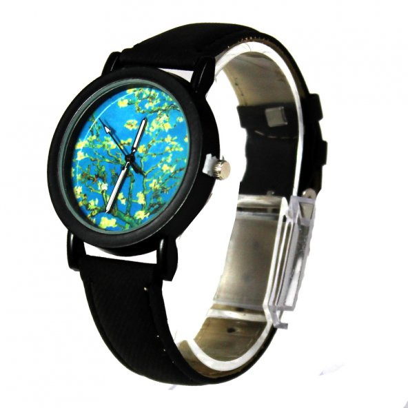 Vincent Van Gogh - Çiçek Açan Badem Ağacı Kol Saati - 2