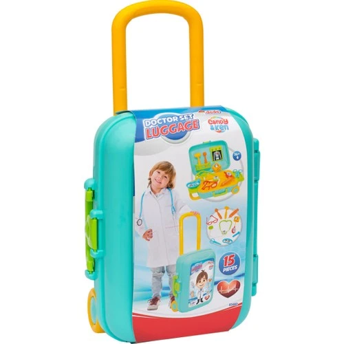 Çantalı Doktor Set Bavulum Dede Candy & Ken