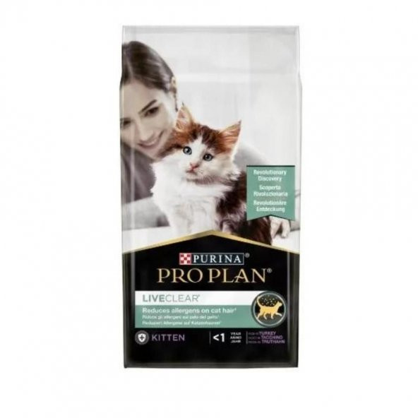 Proplan Pro Plan Liveclear Somonlu Alerjen Azaltan Kısırlaştırılmış Kedi Maması 1,4 Kg - 2