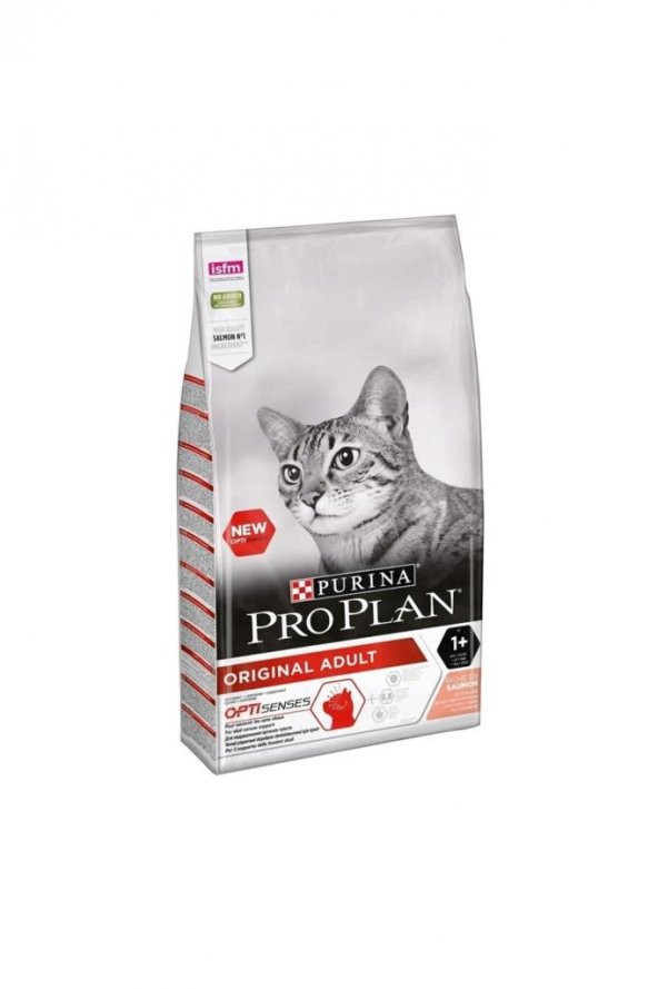 Proplan PRO PLAN Somonlu ve Pirinçli Yetişkin Kedi Maması 3 kg