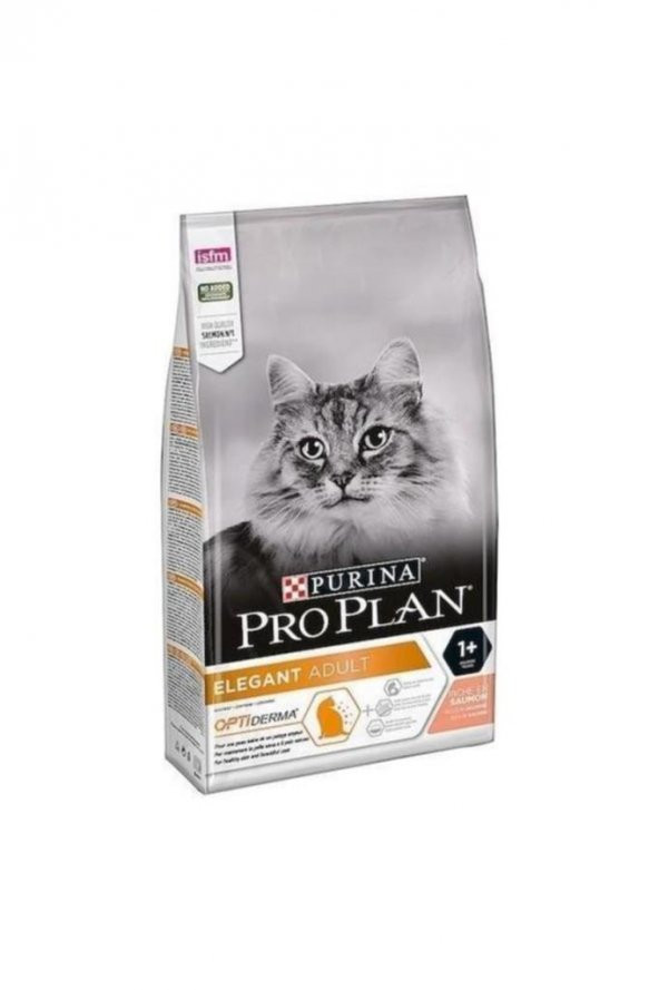 Proplan Pro Plan Elegant Derma Somonlu Yetişkin Kedi Maması 10 Kg