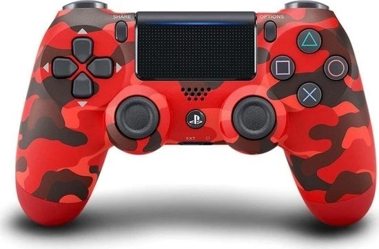 Sony Ps4 Dualshock 4 V2 Gamepad Yeni Nesil Kol Kırmızı Kamuflaj Teşhir