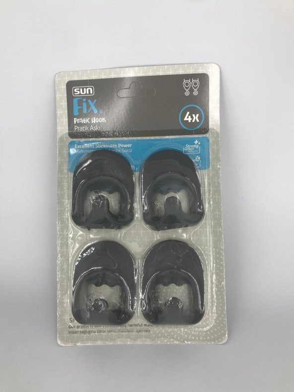 Sun Plastik SUN SF-837 Askılık Pratik 4'Lü - 4