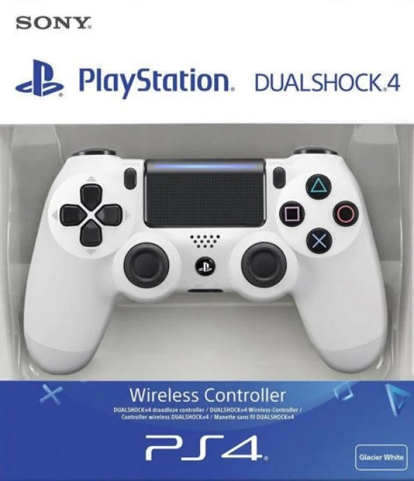 PLASYSTATİON 4 BEYAZ PS4 Dualshock 4 Yeni Nesil Oyun Kolu V2 Model MUADİL Oyun Kolu PS4