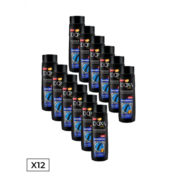 Doxa Life Kepeğe Karşı Etkili Erkek Şampuanı 600 ml 12 Adet