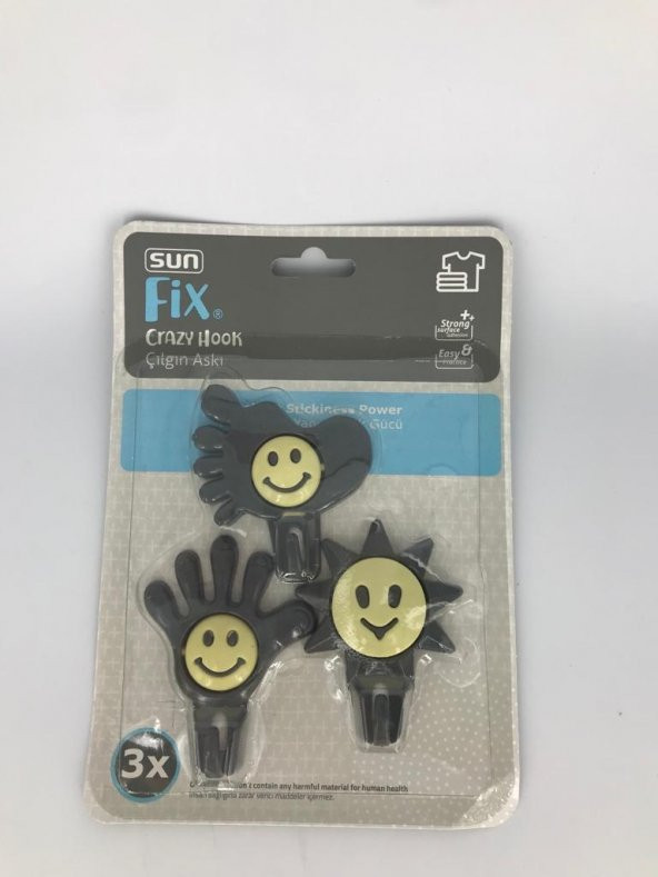 Sun Plastik SUN SF-875 Askılık Çılgın 3 Parça - 2