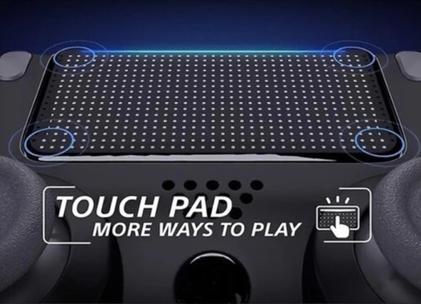 PS4 Gamepad Wirelles V2 Yeni Nesil Kol - PC, Notebook, Smart TV, Telefon Uyumlu - 3
